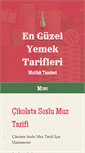 Mobile Screenshot of mutfaktazeleri.com
